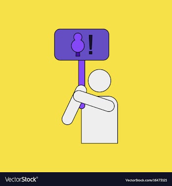 Flat icon design collection silhouette of protest vector image