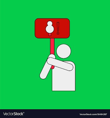 Flat icon design collection silhouette of protest vector image
