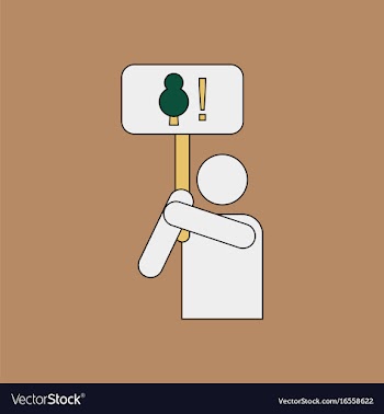 Flat icon design collection silhouette of protest vector image