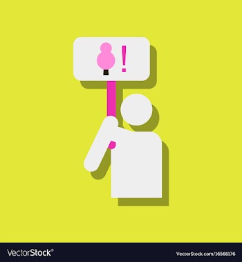 Flat icon design collection silhouette of protest vector image