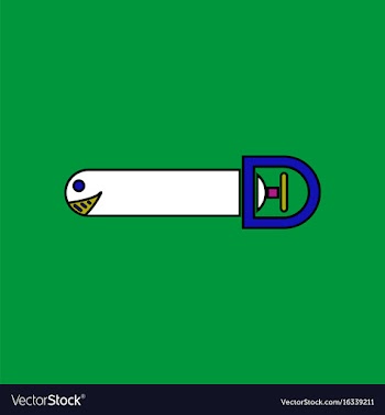 Flat icon design collection smiling torpedo vector image