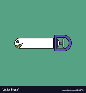 Flat icon design collection smiling torpedo vector image