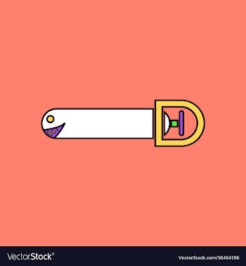Flat icon design collection smiling torpedo vector image