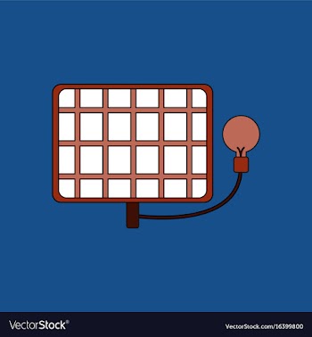 Flat icon design collection solar battery with vector image