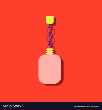 Flat icon design collection soldier water bottle vector image