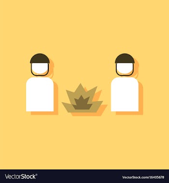 Flat icon design collection soldiers and vector image