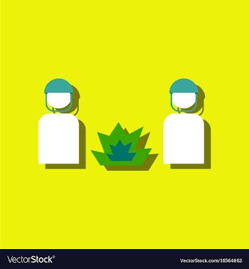 Flat icon design collection soldiers and vector image