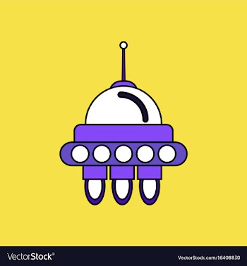 Flat icon design collection space capsule vector image