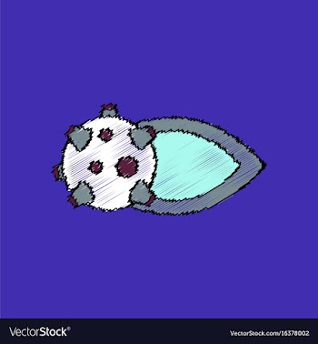 Flat icon design collection space comet in stroke vector image