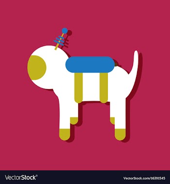 Flat icon design collection space dog in sticker vector image