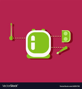 Flat icon design collection space equipment in vector image