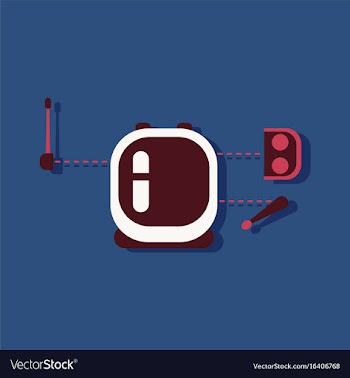 Flat icon design collection space equipment in vector image