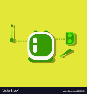 Flat icon design collection space equipment in vector image