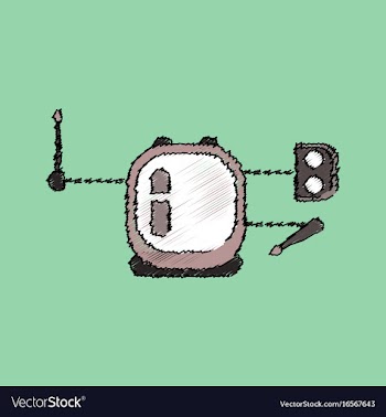 Flat icon design collection space equipment in vector image