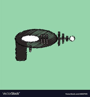 Flat icon design collection space gun in stroke vector image