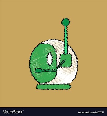 Flat icon design collection space helmet with vector image