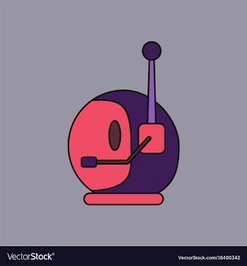 Flat icon design collection space helmet with vector image