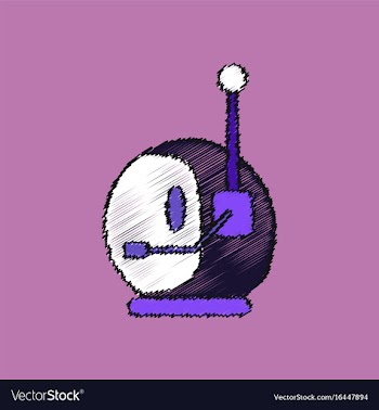 Flat icon design collection space helmet with vector image
