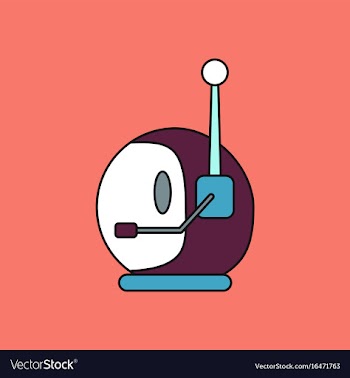 Flat icon design collection space helmet with vector image