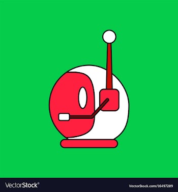 Flat icon design collection space helmet with vector image
