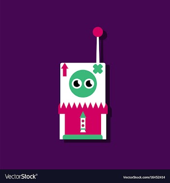 Flat icon design collection space remote control vector image
