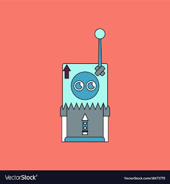 Flat icon design collection space remote control vector image