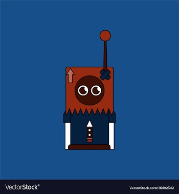 Flat icon design collection space remote control vector image
