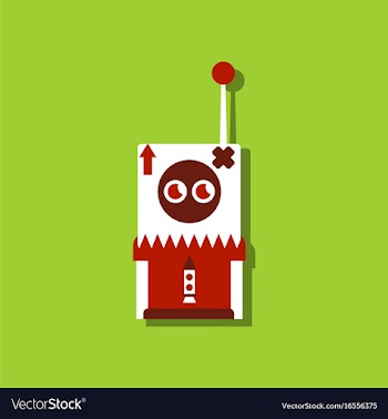 Flat icon design collection space remote control vector image