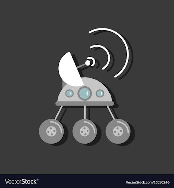 Flat icon design collection spacecraft and vector image