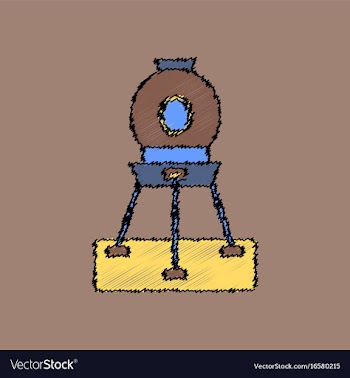 Flat icon design collection spacecraft on land in vector image