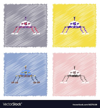 Flat icon design collection spaceship icon in vector image