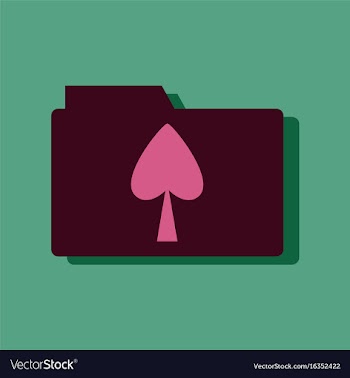 Flat icon design collection spade symbol on vector image