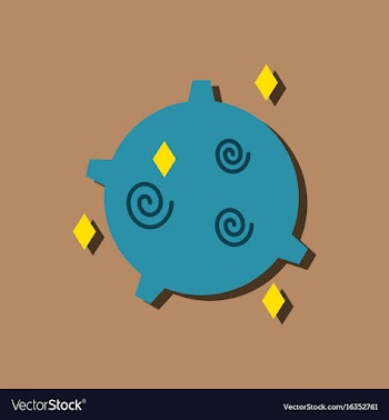 Flat icon design collection spinning satellite in vector image