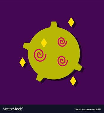 Flat icon design collection spinning satellite in vector image