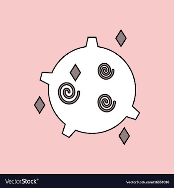 Flat icon design collection spinning satellite vector image