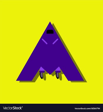 Flat icon design collection stealth strike vector image