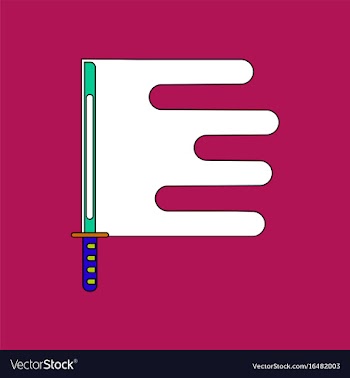 Flat icon design collection sword and blood vector image