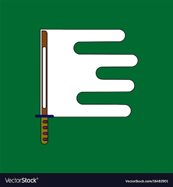 Flat icon design collection sword and blood vector image