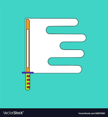 Flat icon design collection sword and blood vector image