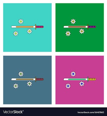Flat icon design collection sword and shuriken vector image