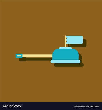 Flat icon design collection tank main gun in vector image