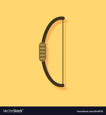 Flat icon design collection toy bow in sticker vector image