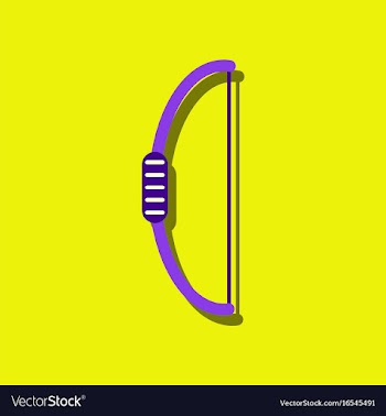 Flat icon design collection toy bow in sticker vector image