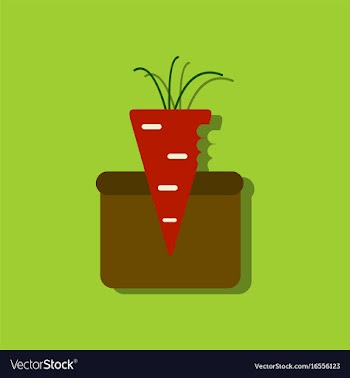 Flat icon design collection turnip in soil in vector image