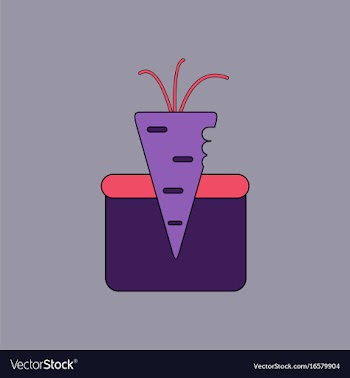 Flat icon design collection turnip in soil vector image