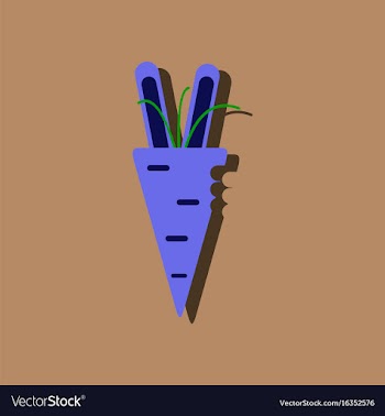 Flat icon design collection turnip plant in vector image