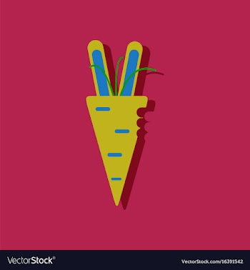 Flat icon design collection turnip plant in vector image