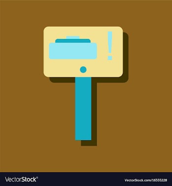 Flat icon design collection warning sign mine in vector image