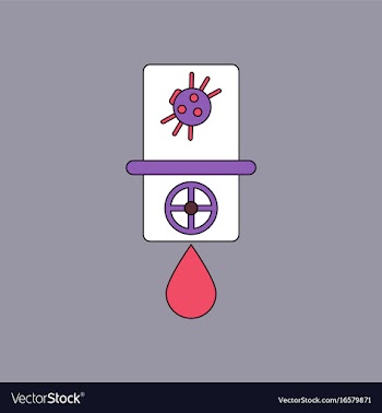 Flat icon design collection water pipe and a vector image