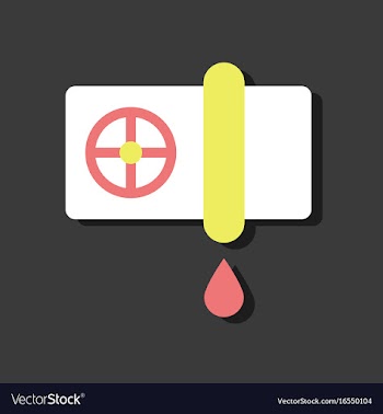 Flat icon design collection water pipe and drop vector image